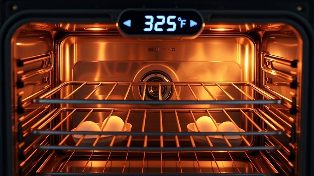 preheat oven to 325 f
