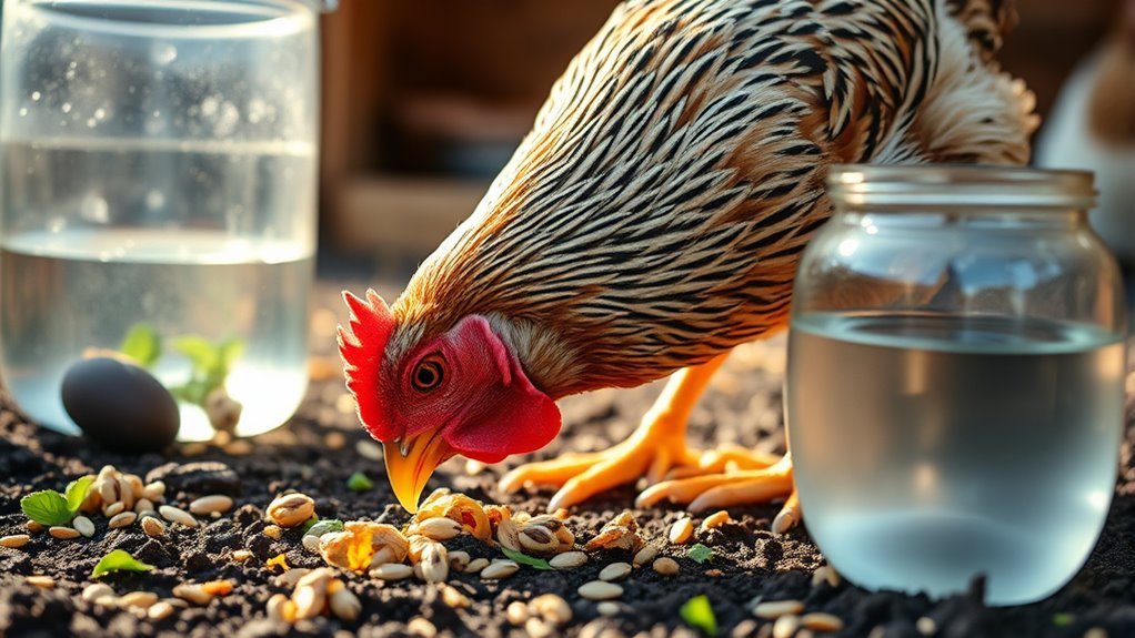 proper hen nutrition and hydration