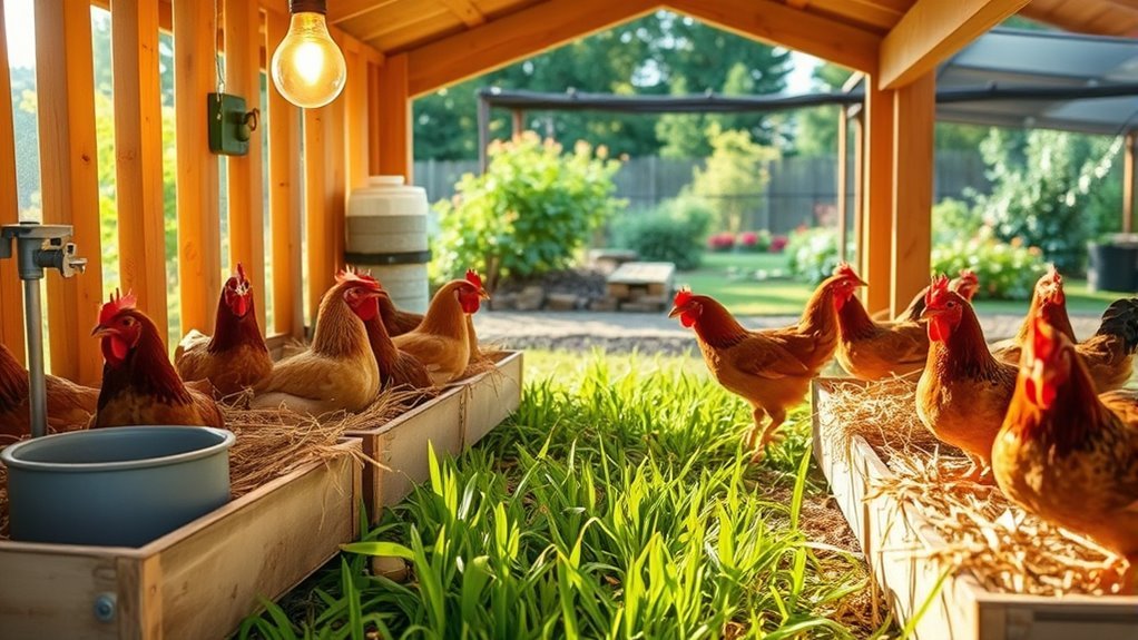 proper nutrition and lighting