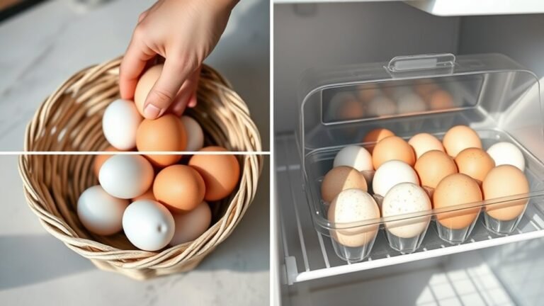 properly store farm fresh eggs