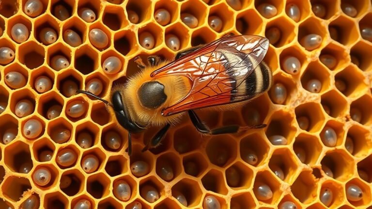 queen bee egg production