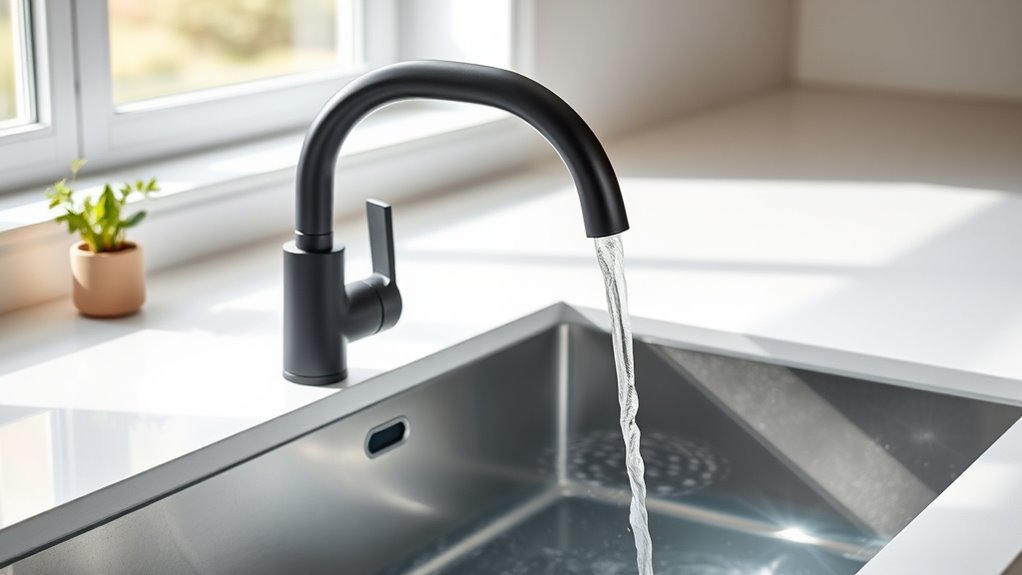 quiet efficient faucet selection