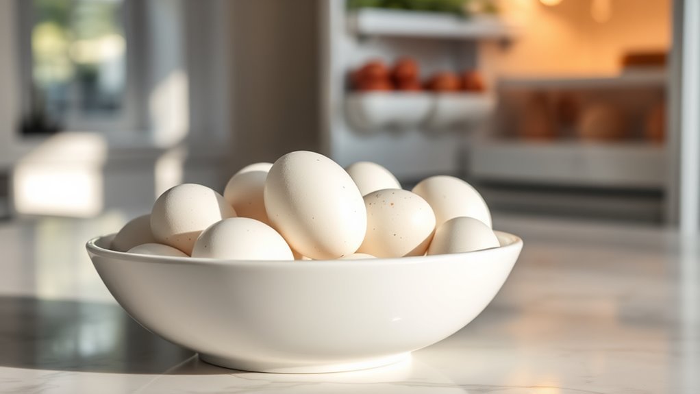 refrigerate eggs promptly after collection