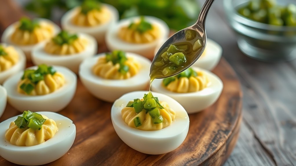 serving garnishing and storing tips