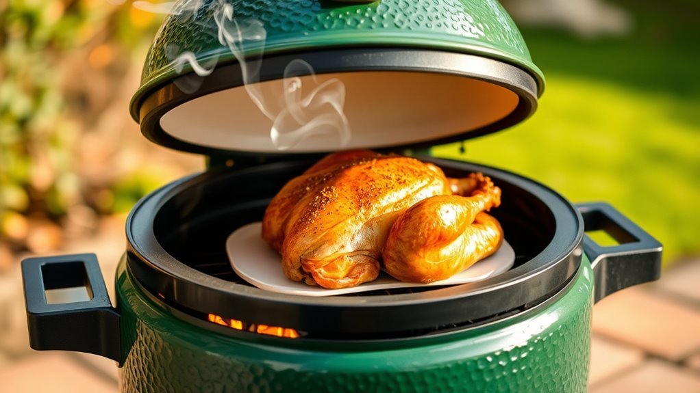set indirect smoking temperature