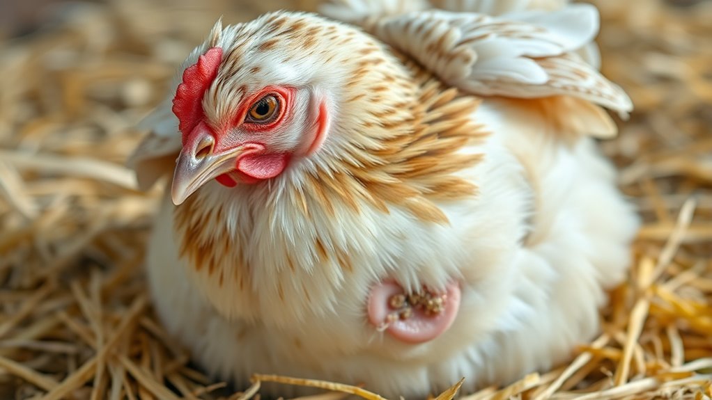 signs of egg binding