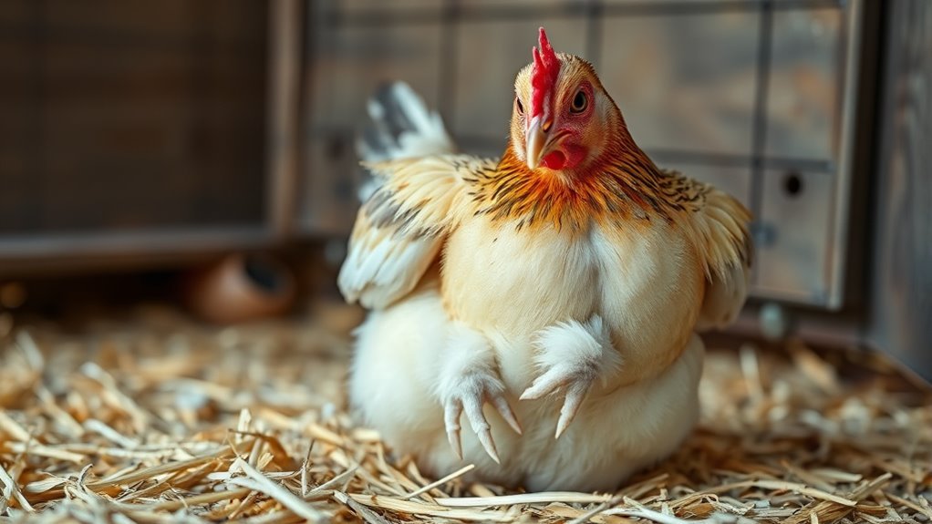 signs of egg binding