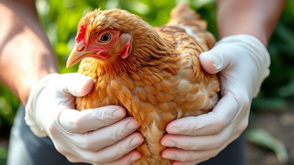 signs of egg binding