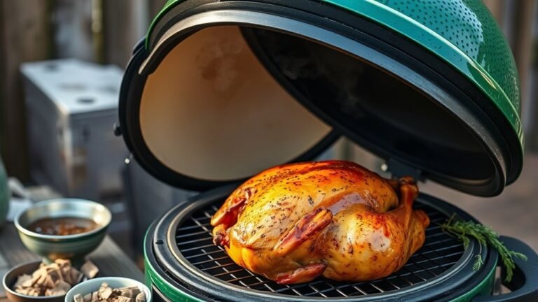 smoke turkey on green egg