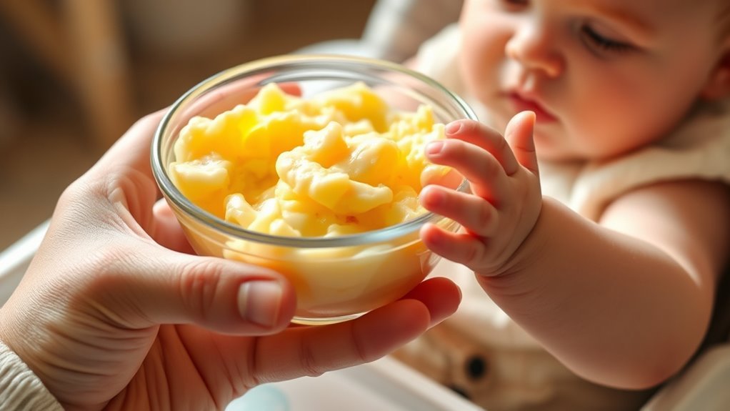 start eggs at six months