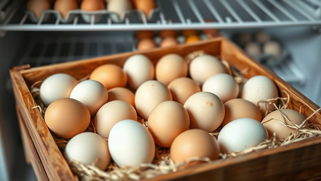 store eggs properly in carton
