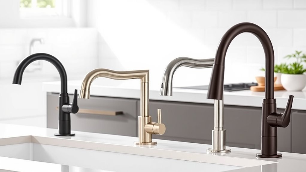 top 4 hole kitchen faucets