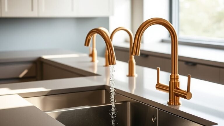 top bronze kitchen faucets