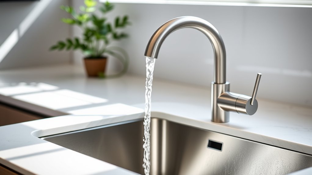 top open spout faucets