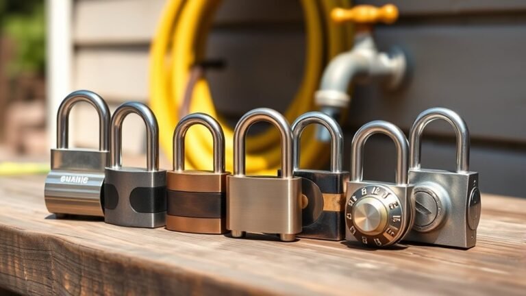 top outdoor faucet locks