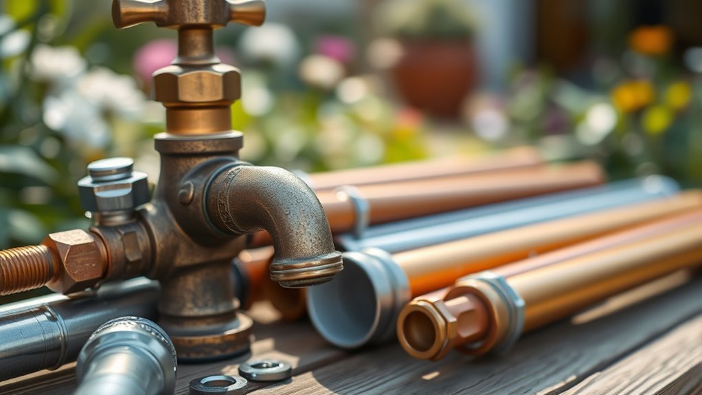 top outdoor faucet pipes