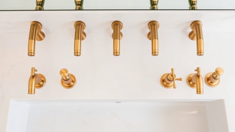 top polished brass bathroom faucets