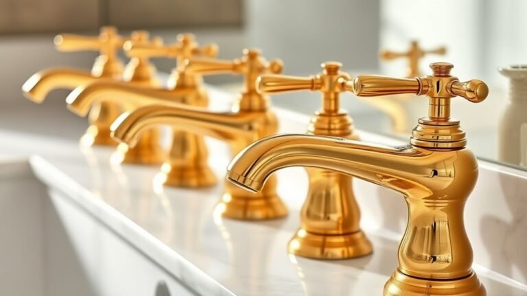 top polished brass bathroom faucets
