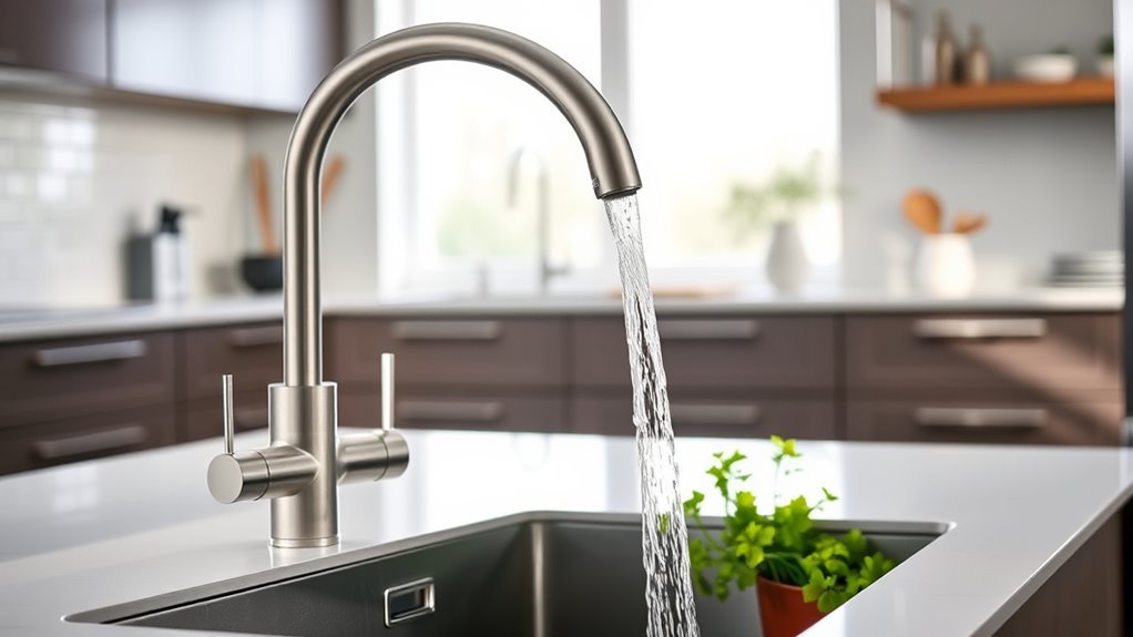 top pull down kitchen faucets