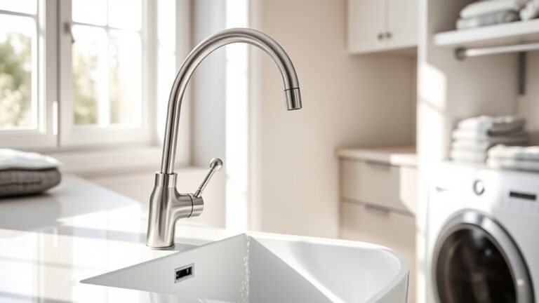 top pull down laundry faucets