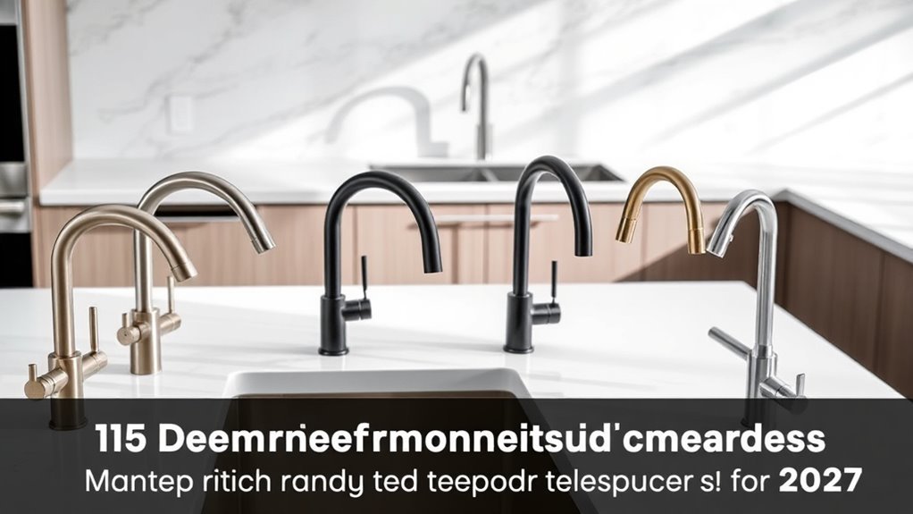 top pull out faucet brands