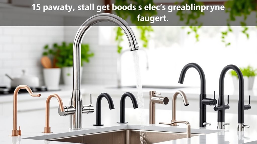 top pull out faucet picks