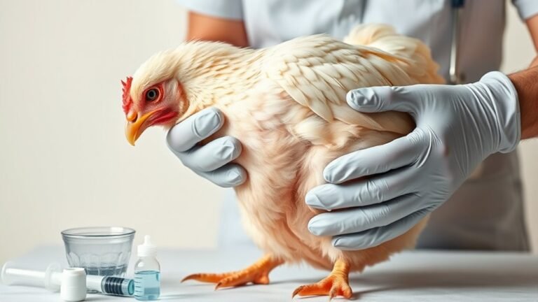 treating egg bound hens