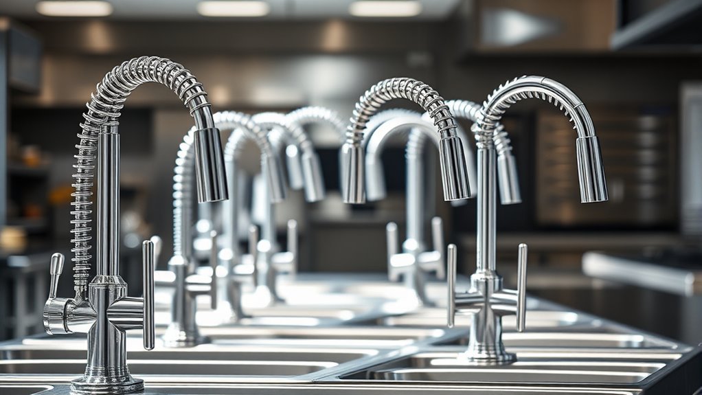 top pre rinse faucet options