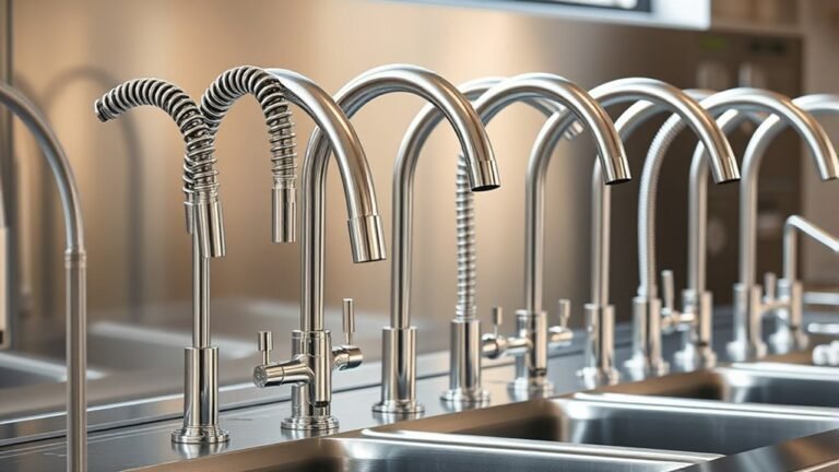 top pre rinse faucets