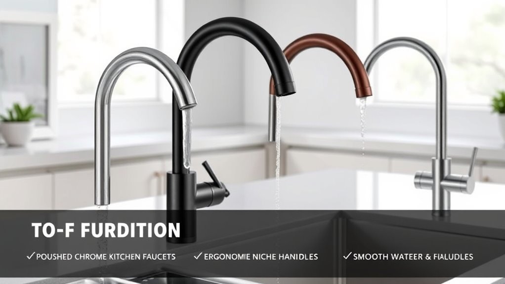 durable efficient compatible kitchen faucet