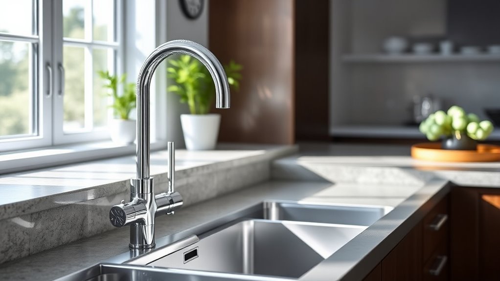durable versatile efficient comfortable faucet