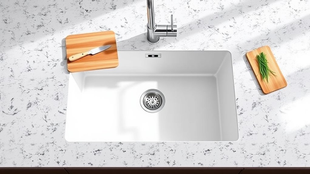 noise reducing durable undermount
