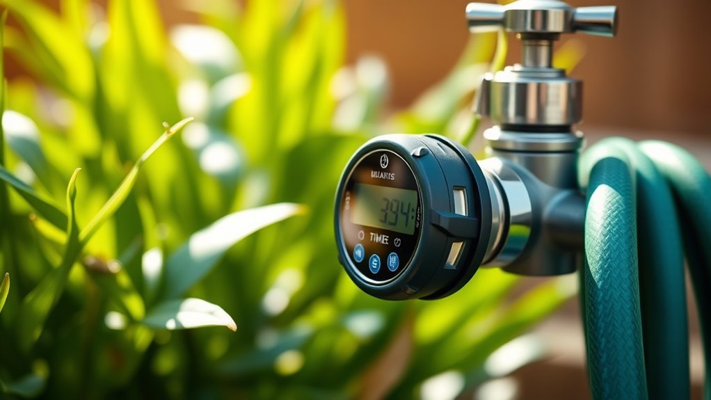 programmable weatherproof water timer