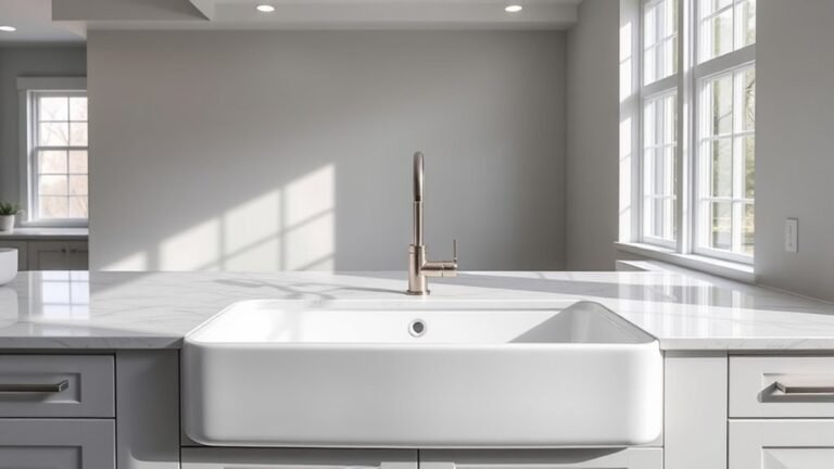 stylish apron front sink picks