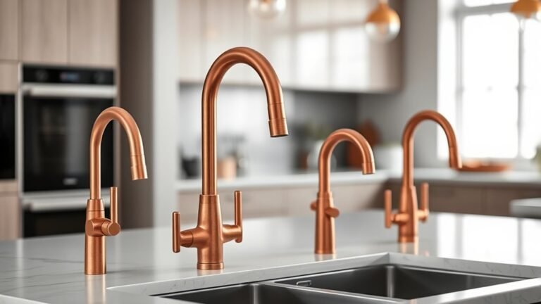 top 13 copper pull down faucets