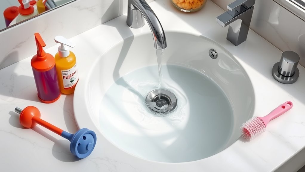 top bathroom sink decloggers