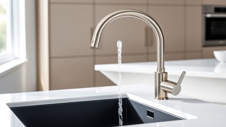 top pull down motion faucets