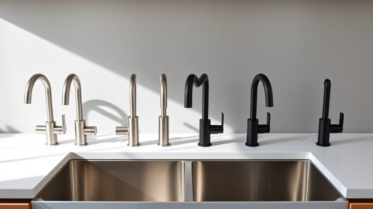 top single handle kitchen faucets