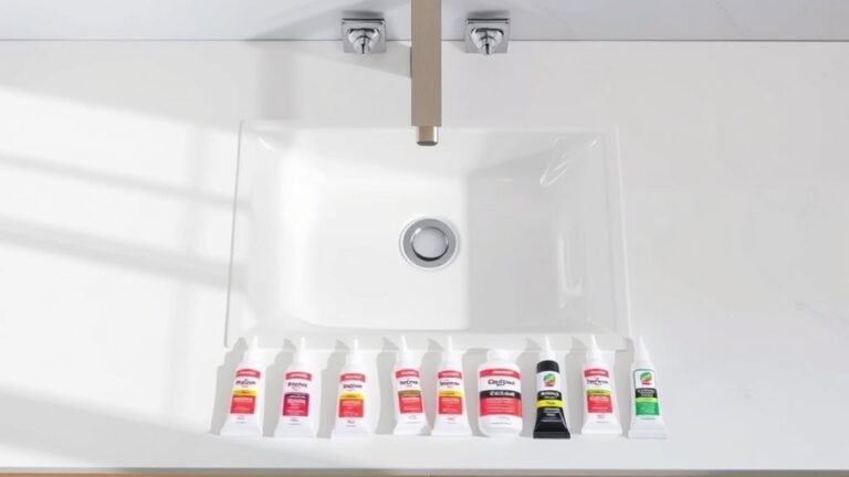 top sink to vanity adhesives 2027